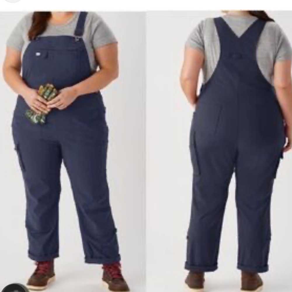 Duluth Gardening Overalls 2x, Navy Blue - Picture 7 of 7